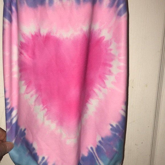 Girl’s Tie-Dye Strappy Swimsuit - Picture 2 of 8
